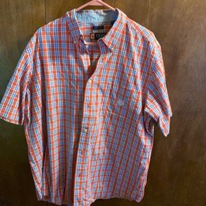 Chaps men’s button down short sleeve